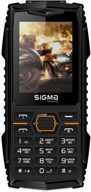 Мобільний телефон Sigma mobile X-treme AZ68 Black-Orange