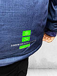 Чоловіча зимова куртка ВЕЛИКІ РОЗМІРИ парку Snow headquarter термокуртка гірськолижна тепла на зиму, фото 3
