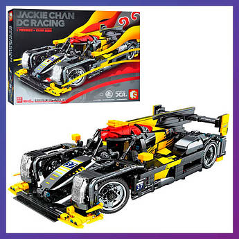 Дитяча машинка конструктор 705983 1540 деталі 1:14 жовта