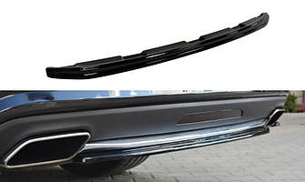 Дифузор Mercedes CLS W218 AMG-Line (11-14) тюнінг обвіс губа спідниця елерон (V1)