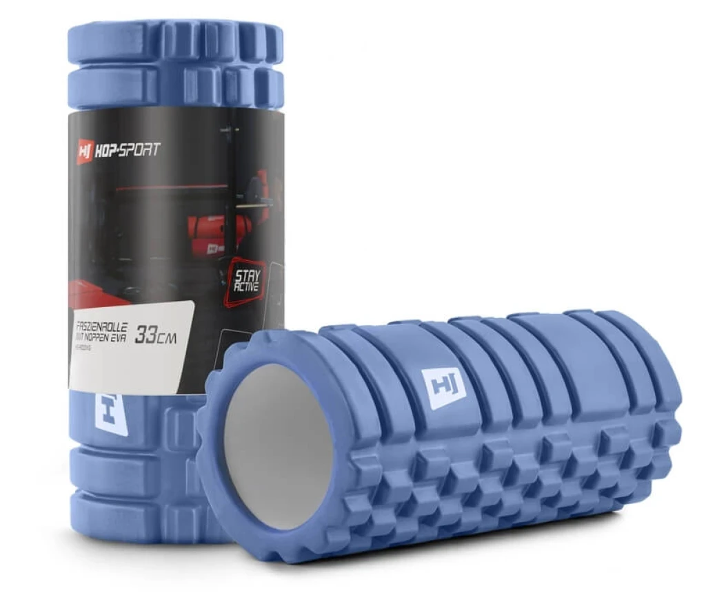 Роллер для кросфіту та йоги Hop-Sport EVA 33x14 см (HS-A033YG)