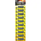 Батарейки лужні TOSHIBA ALKALINE HIGH POWER LR6/AA, блістер 10 шт., фото 2