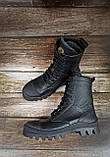 Берці черевики чоловічі зимові,берці черевики тактичні, армійські черевики військові Зима теплі, фото 7