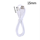 Зарядний пристрій для інтиму іграшок 2,5 мм, Кабель USB-зарядка, Юсб шнур, живлення для вібраторів, інтимні та, фото 3