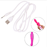Зарядний пристрій для інтиму іграшок 2,5 мм, Кабель USB-зарядка, Юсб шнур, живлення для вібраторів, інтимні та, фото 4
