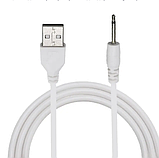 Зарядний пристрій для інтиму іграшок 2,5 мм, Кабель USB-зарядка, Юсб шнур, живлення для вібраторів, інтимні та, фото 5