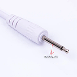 Зарядний пристрій для інтиму іграшок 2,5 мм, Кабель USB-зарядка, Юсб шнур, живлення для вібраторів, інтимні та, фото 6