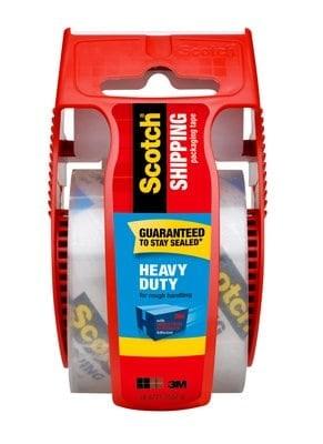 Клейка стрічка скотч 3M Heavy Duty (розмір 48мм х 20,3м) прозорий