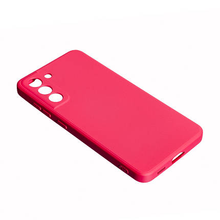 Силіконовий чохол Case SMTT (AA) для Samsung S21 FE Cherry, фото 3