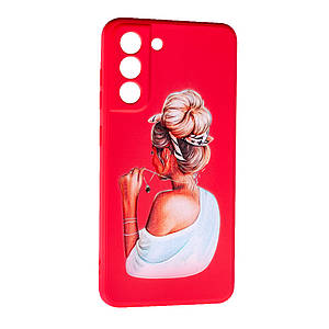 Силікон Case Art для Samsung S21 FE Girl