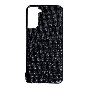 Чохол Leather Case для Samsung S21 Plus Плетенка