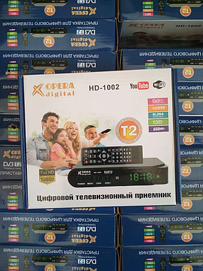 Цифровий Тюнер Т2 OPERA DIGITAL HD-1002 DVB-T2, фото 1