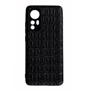 Чохол Leather Case для Xiaomi 12 / 12X Кроко