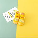 Шкарпетки-тапочки на силіконовій підошві для дітей, фото 2