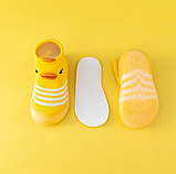 Шкарпетки-тапочки на силіконовій підошві для дітей, фото 3