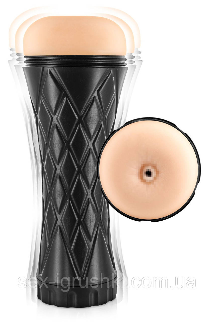 Мастурбатор-попка Real Body — Real Cup Anus Vibrating SO4026