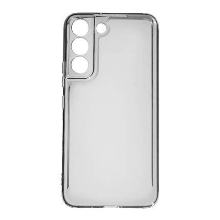 Силіконовий чохол Space Grey для Samsung S22 Plus Transparent, фото 1