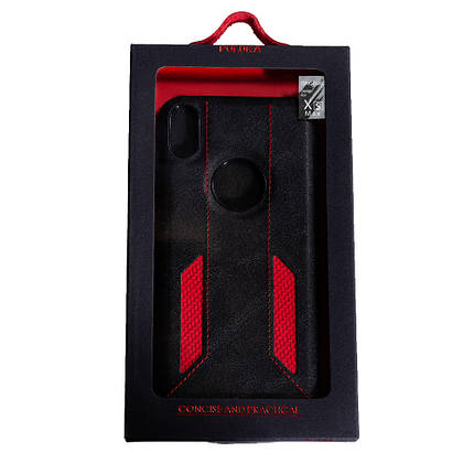 Накладка Puloka Sport Carbon Apple iPhone Xs Max, Red, фото 1