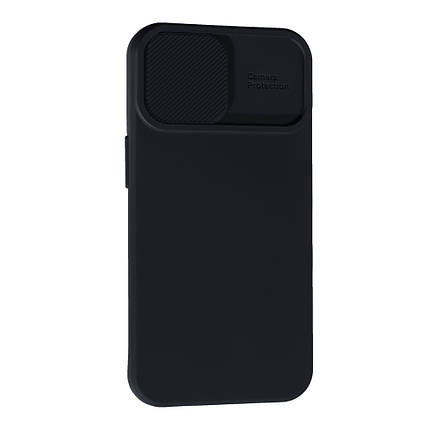 Силіконовий чохол Case Camera для Apple iPhone 14 Plus Black, фото 1