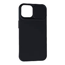 Силіконовий чохол Case Camera для Apple iPhone 14 Plus Black, фото 5
