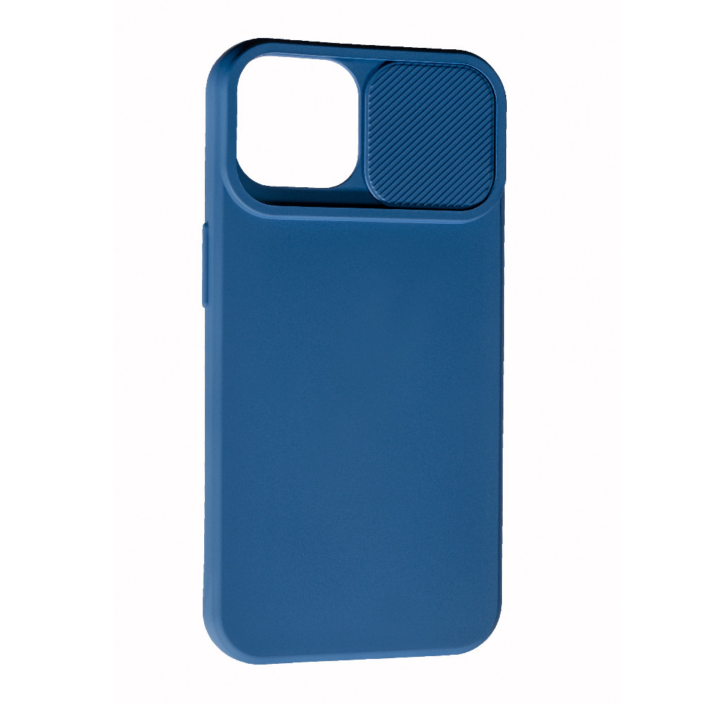 Силіконовий чохол Case Camera для Apple iPhone 14 Plus Blue