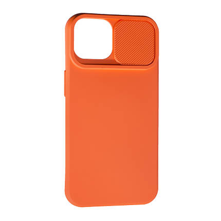 Силіконовий чохол Case Camera для Apple iPhone 14 Plus Orange, фото 1
