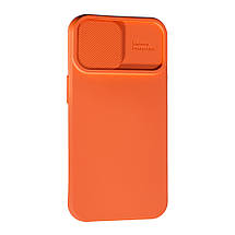 Силіконовий чохол Case Camera для Apple iPhone 14 Plus Orange, фото 5