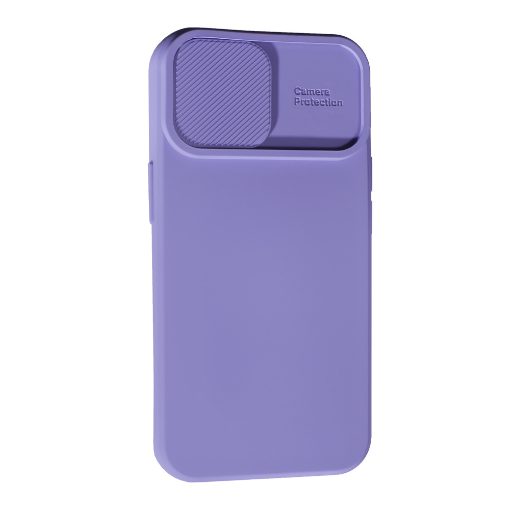 Силіконовий чохол Case Camera для Apple iPhone 14 Plus Violet