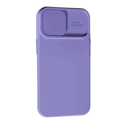 Силіконовий чохол Case Camera для Apple iPhone 14 Plus Violet, фото 1