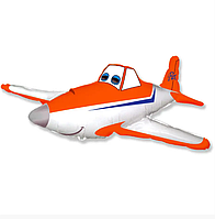 Фольгована куля фігурна Літаки літачки Дасті Полейполі 53х110 см Flexmetal Іспанія