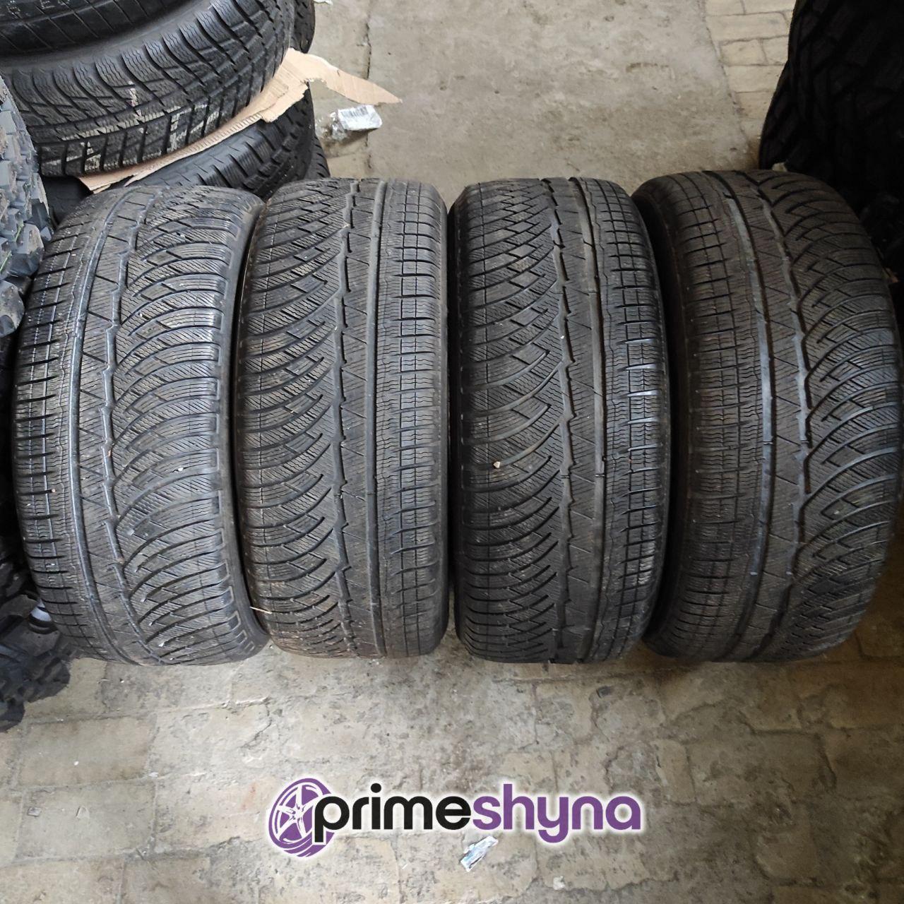 Зимові шини б/у Michelin Pilot Alpin PA4 245/50R18 104V 5.5-6.5 mm 20 рік, фото 1