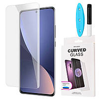 Защитное стекло DK UV Curved для Xiaomi 12 Pro / 12S Pro (clear)