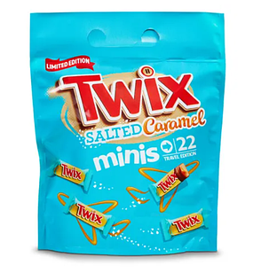 Шоколадні батончики Twix Minis Salted Caramel 440 г