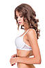 Однотонний бюстгальтер з ефектом push-up білий  Leilieve 4615, фото 3