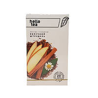 Фруктовый чай Hello Tea "Яблочный штрудель" (20 фильтр - пакетов)