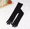 Аксесуари Гетсбі, довгі рукавички чорні, намиста, фото 4