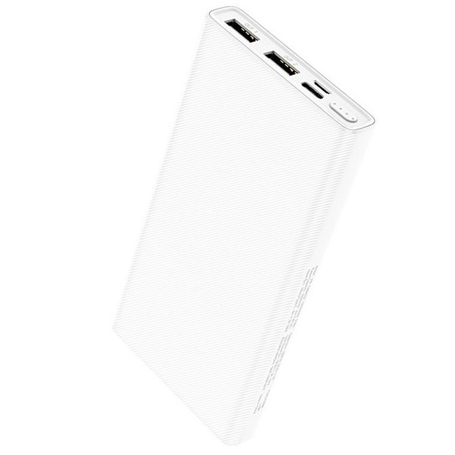 УМБ повербанк Power Bank HOCO Neoteric J55 10000 mAh, 37Wh, біле, фото 1