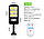 Вуличний ліхтар із сонячною панеллю Solar Street Light BL BK120-6COB, фото 6