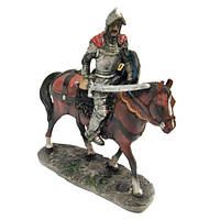 Статуетка з полімеру Лицар на коні зі списом