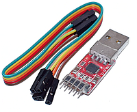 Перетворювач USB UART-TTL CP2102 з дротами