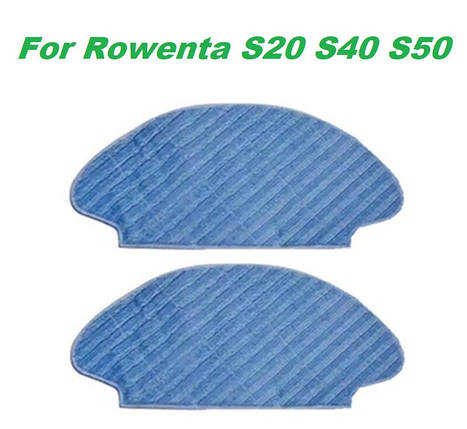Ганчірка для робота-пилососа ROWENTA Tefal X-plorer Series 20 Series 40 Series 50, 2 штуки, фото 1