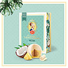 Цукерки Mozart Reber Constanze Raspberry з кокосом, ананасом і марципаном, 120 г., фото 4