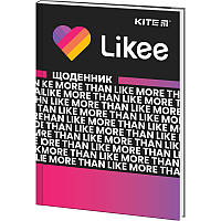 Щоденник шкільний Kite Likee LK22-262, тверда обкладинка