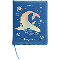 Дневник школьный Kite Magic whale K22-264-6, твердая обложка, PU