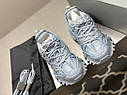 Eur36- 46 блакитні кросівки Balenciaga Sneaker 3.0 Tess s.Gomma чоловічі жіночі кросівки, фото 4