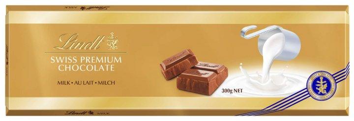 Молочний шоколад Lindt Swiss Premium 300 г