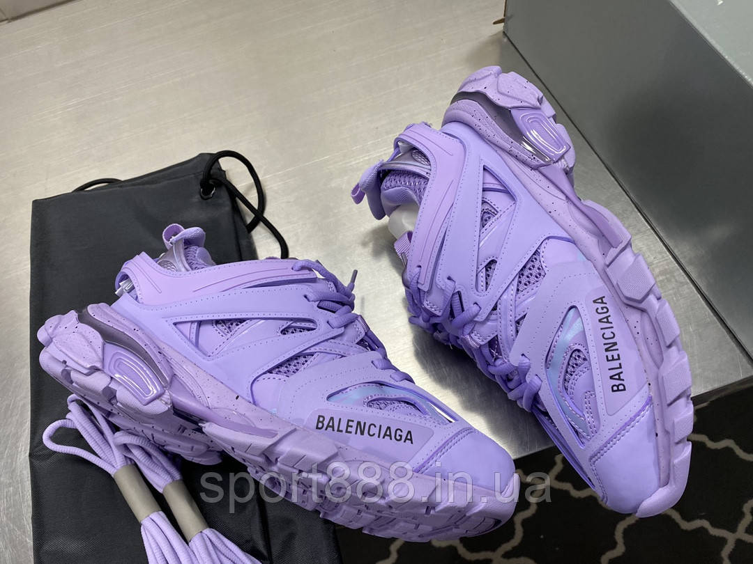 Eur36- 46 фіолетові кросівки Balenciaga Sneaker 3.0 Tess s.Gomma чоловічі жіночі кросівки