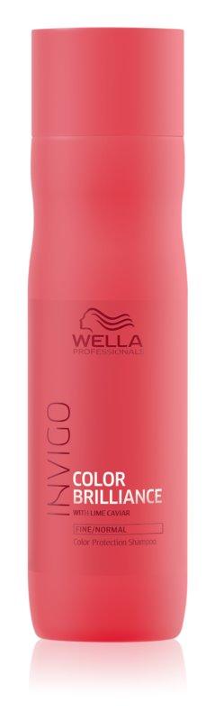 Шампунь для фарбованого тонкого та нормального волосся Wella Color Brilliance Fine Shampoo 250мл.
