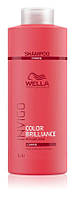 Шампунь для окрашенных жестких волос Wella Color Brilliance Coarse Shampoo 1000мл.