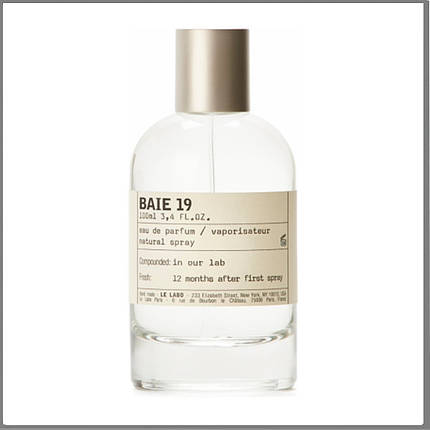 Le Labo Baie 19 парфумована вода 100 ml. (Тестер Ле Лабо Залив 19), фото 1